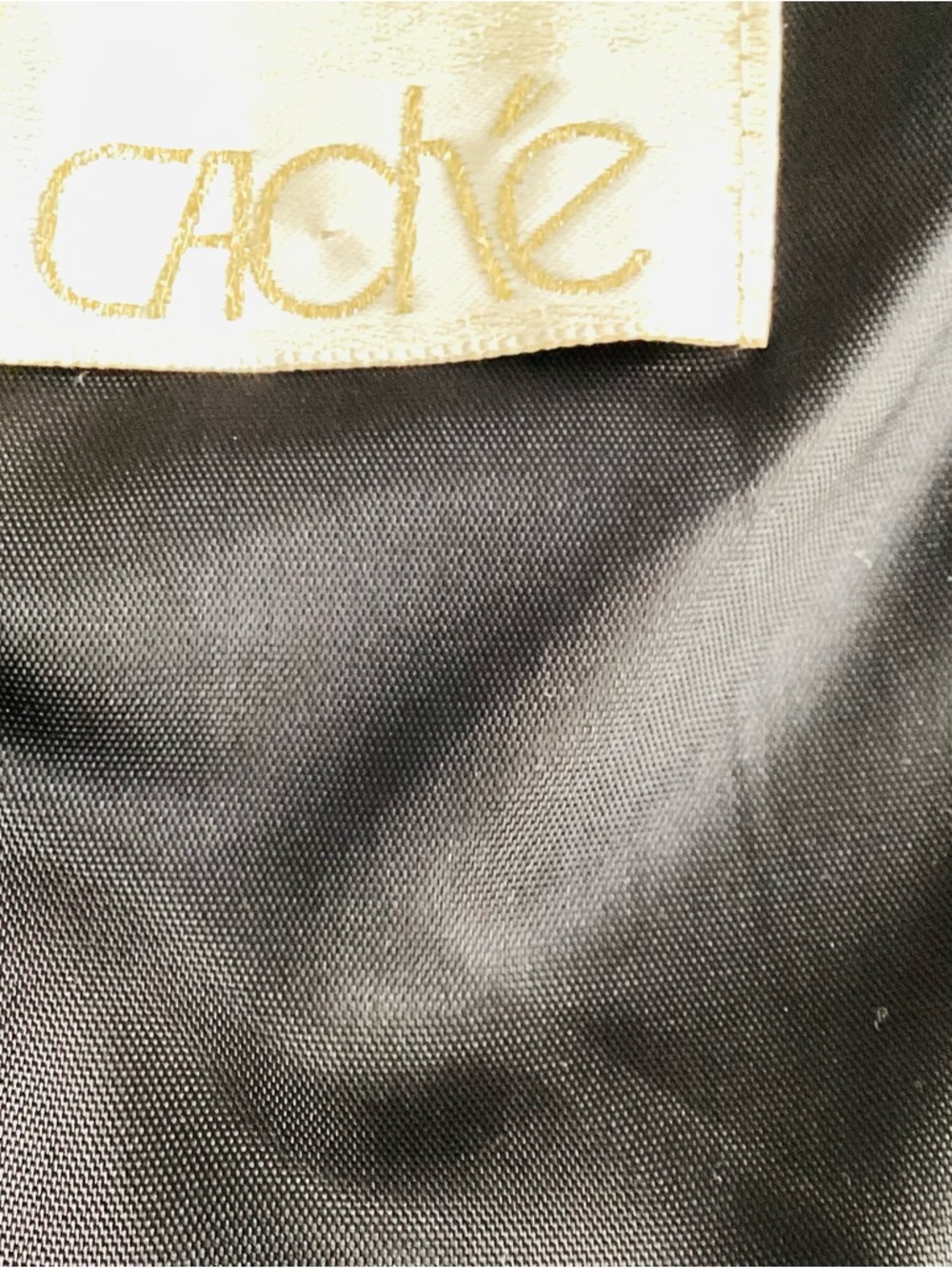 Vintage Lace Up Vest Black Velvet - Picture 7 of 8